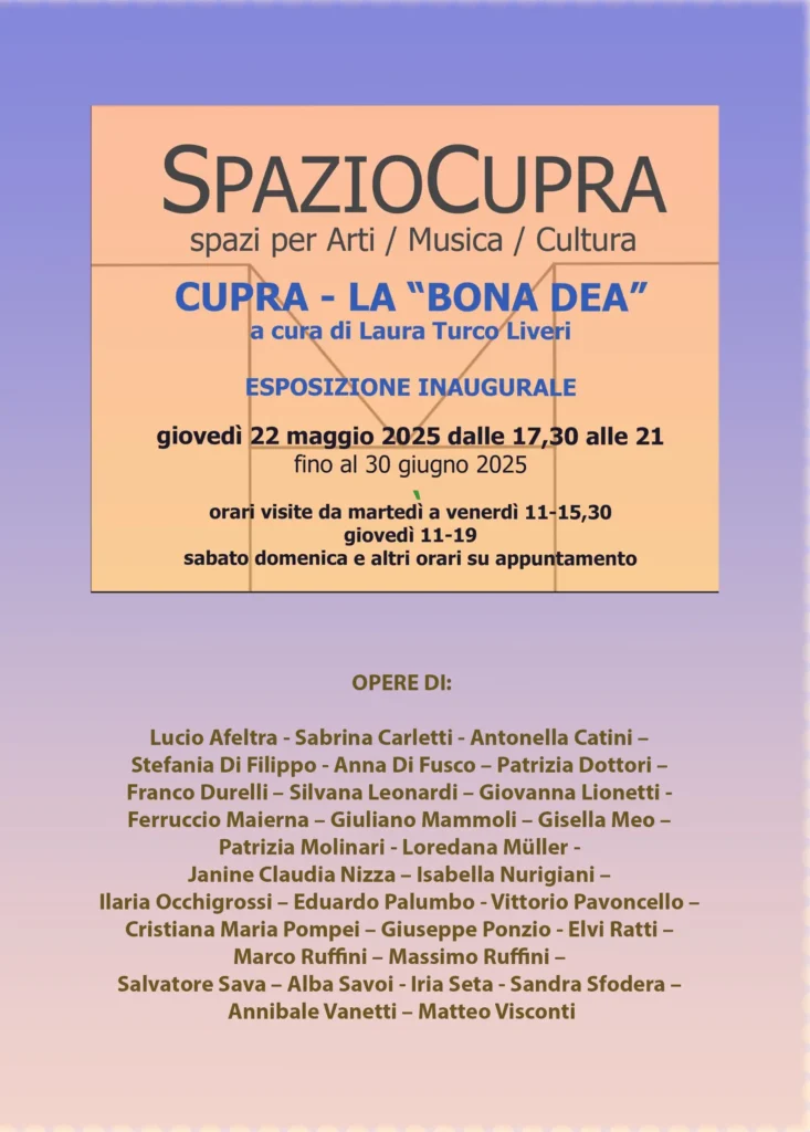 Cupra – La “Bona Dea”