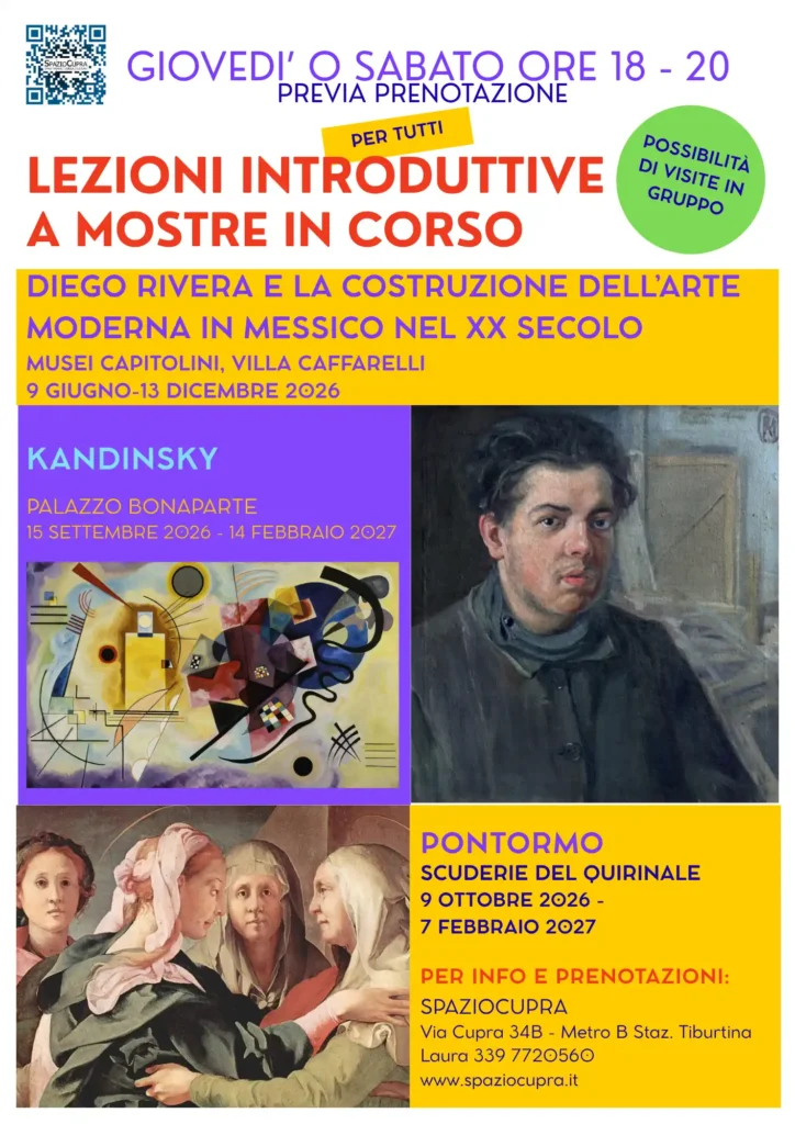 LEZIONI INTRODUTTIVE A MOSTRE IN CORSO