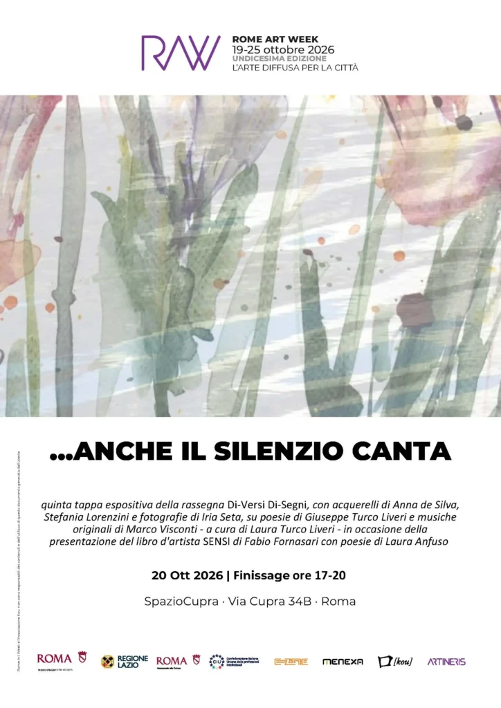 Di-Versi Di-Segni … anche il silenzio canta – Finissage della mostra